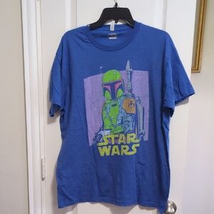 Star Wars Neon Boba T-shirt Size XL